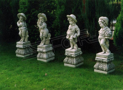 Pedestal 27cm for sculpture design figure statue garden figures statues